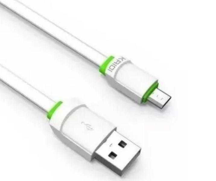 Imagem de Cabo Kaidi Dados Micro Usb Reforçado V8 Carga Rapida Fast Ch