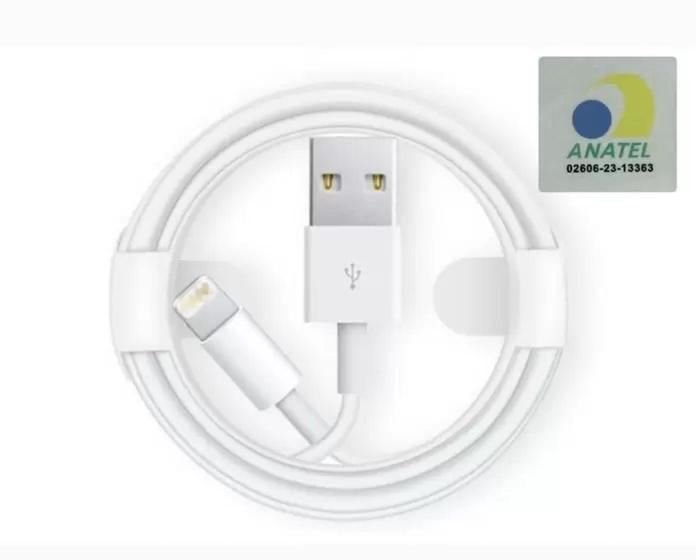 Imagem de Cabo Lightning Carregador para USB (1 m) Premium compativel iPhone/iPad X XR XS 11 12 13 14 15