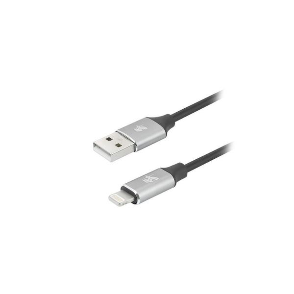 Imagem de CABO LIGHTNING PARA USB A - 2.0 - 1,2m ALUMINUM MOBILE PREMIUM