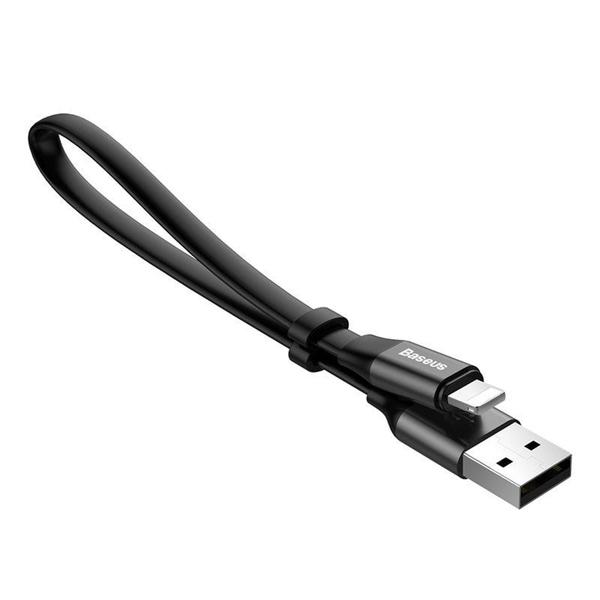 Cabo Lightning Portátil Baseus Nimble 23CM Imagem de Cabo Lightning Portátil Baseus Nimble 23CM