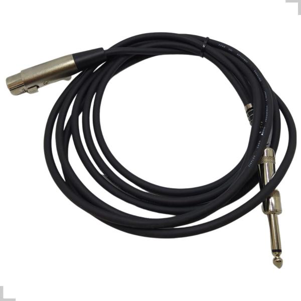 Imagem de Cabo Liso De Microfone P10/XLR 10Mts MWB