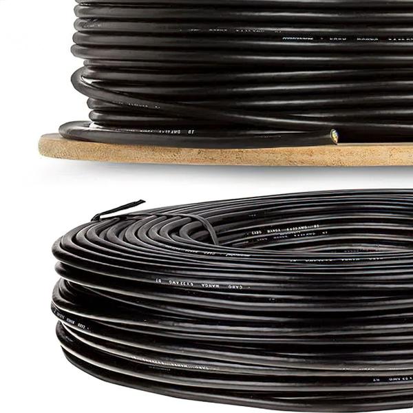 Imagem de Cabo Manga 12x22 AWG - com Blindagem Preto - 50 Metros