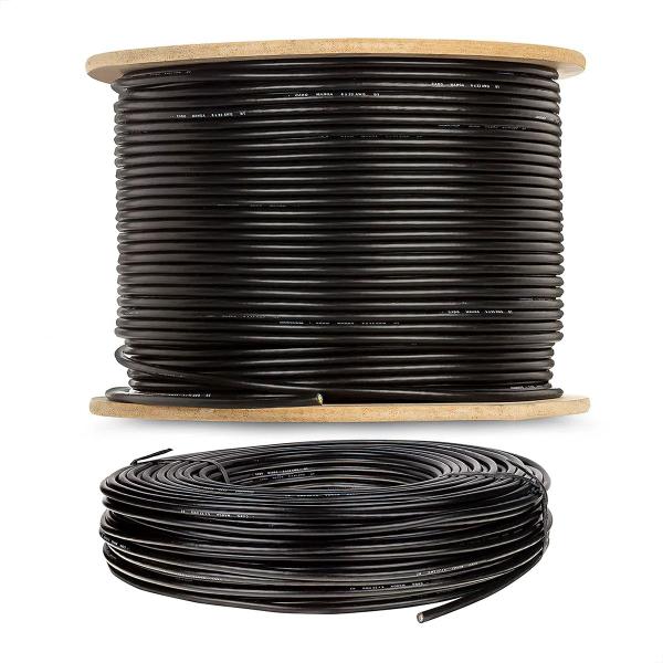 Cabo Manga 5x26 AWG - com Blindagem Preto - 10 Metros - Tiaflex Imagem de Cabo Manga 5x26 AWG - com Blindagem Preto - 10 Metros