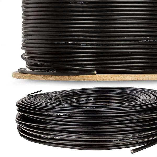 Cabo Manga 5X26 Awg - Com Blindagem Preto - 2 Metros - Tiaflex Imagem de Cabo Manga 5X26 Awg - Com Blindagem Preto - 2 Metros