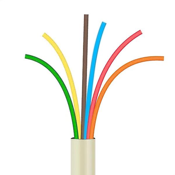 Cabo Manga 6x22 AWG - com Blindagem Bege - 30 Metros - CIRILO CABOS Imagem de Cabo Manga 6x22 AWG - com Blindagem Bege - 30 Metros