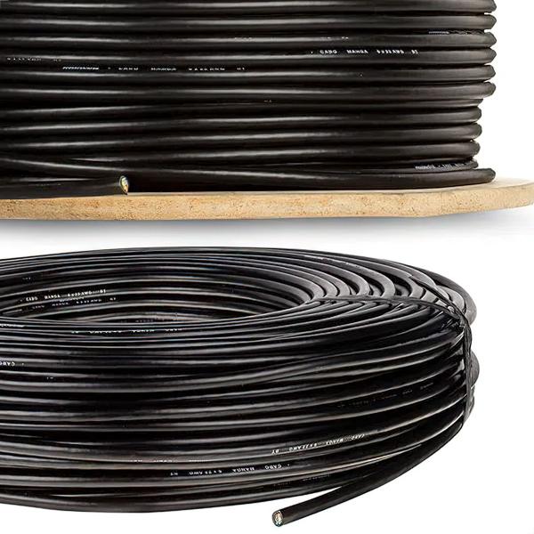 Cabo Manga 6x22 AWG - com Blindagem Preto - 100 Metros - CIRILO CABOS Imagem de Cabo Manga 6x22 AWG - com Blindagem Preto - 100 Metros