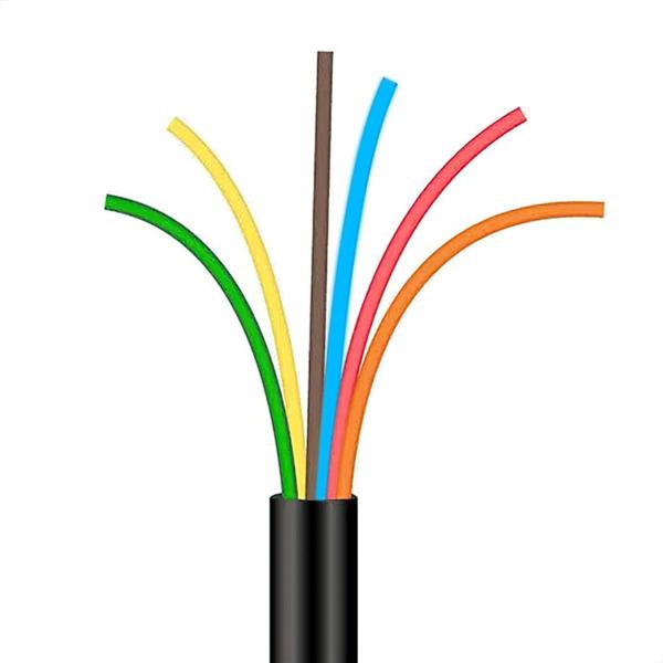 Cabo Manga 6x22 AWG - com Blindagem Preto - 100 Metros - CIRILO CABOS Imagem de Cabo Manga 6x22 AWG - com Blindagem Preto - 100 Metros