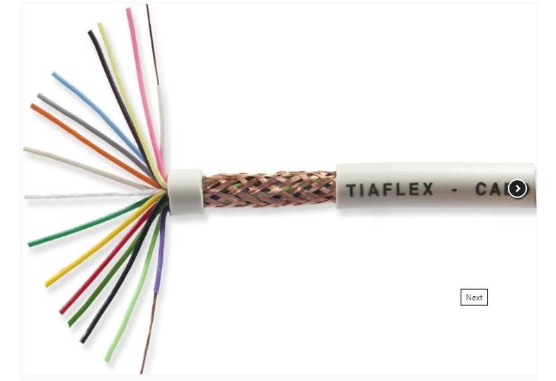 Cabo Manga Blindado 22 AWG Tiaflex - 17 metros (Selecione o número de Vias) Imagem de Cabo Manga Blindado 22 AWG Tiaflex - 17 metros (Selecione o número de Vias)