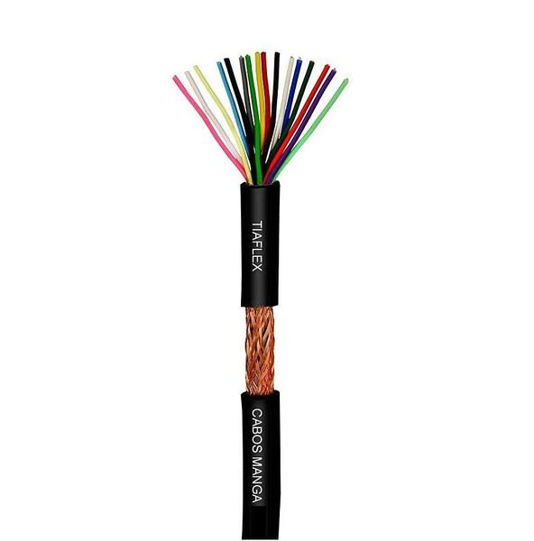 Cabo Manga Blindado 26 AWG Tiaflex - 6 metros (Selecione o número de Vias) Imagem de Cabo Manga Blindado 26 AWG Tiaflex - 6 metros (Selecione o número de Vias)