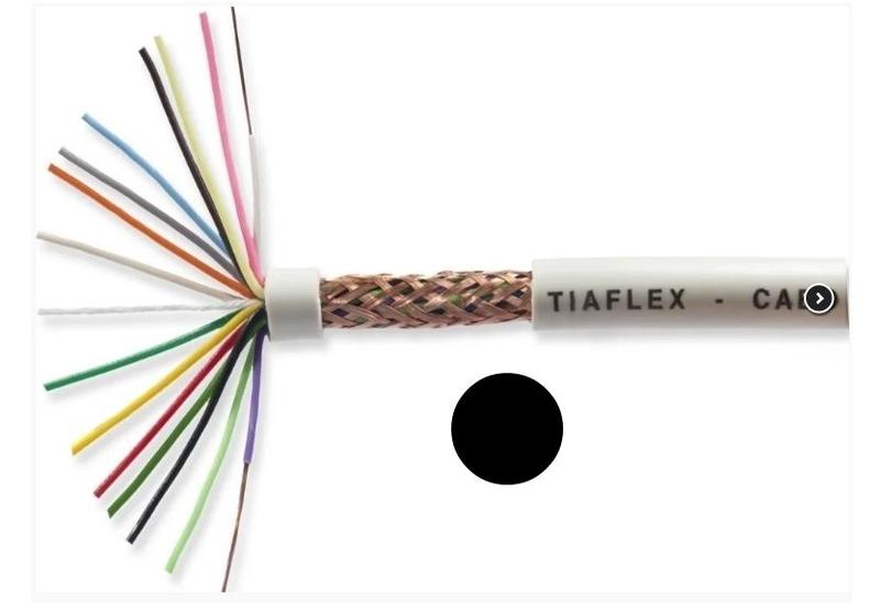 Cabo Manga Blindado 26 AWG Tiaflex - 6 metros (Selecione o número de Vias) Imagem de Cabo Manga Blindado 26 AWG Tiaflex - 6 metros (Selecione o número de Vias)