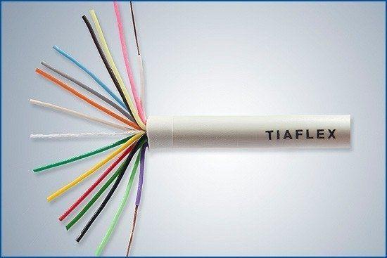 Imagem de Cabo Manga sem Blindagem 22 AWG Tiaflex - 12 metros (Selecione o número de Vias)