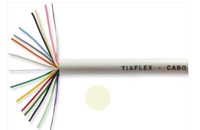 Imagem de Cabo Manga sem Blindagem 24 AWG Tiaflex - 100 metros (Selecione o número de Vias)