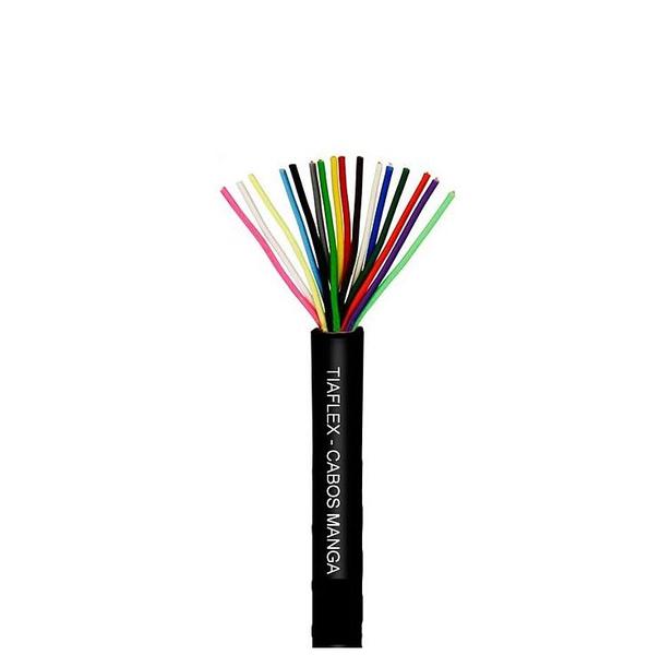 Cabo Manga sem Blindagem 26 AWG Tiaflex - 40 metros (Selecione o número de Vias) Imagem de Cabo Manga sem Blindagem 26 AWG Tiaflex - 40 metros (Selecione o número de Vias)