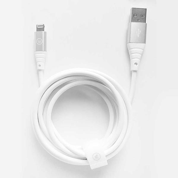 Imagem de Cabo MFi Hard Cable em TPE 2m Branco