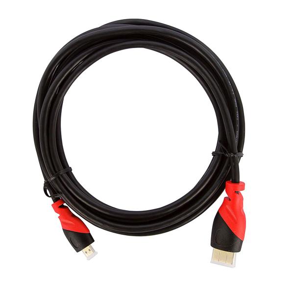 Imagem de Cabo Micro HDMI para HDMI 2.0, Ultra HD, 4K, 3D - 3 Metros