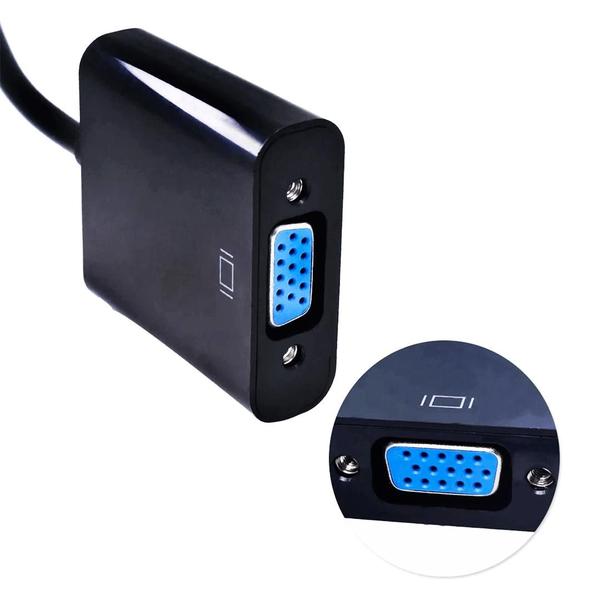 Imagem de Cabo Micro HDMI para VGA - Cirilo Cabos