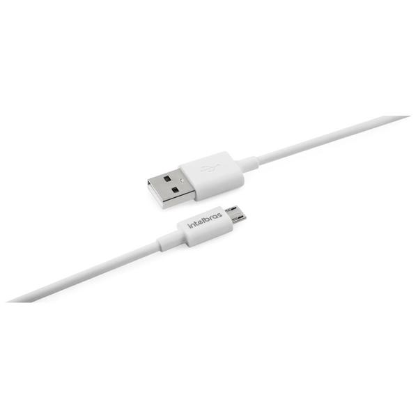 Imagem de Cabo Micro USB 1,2 m Branco EUAB 12 PB Intelbras