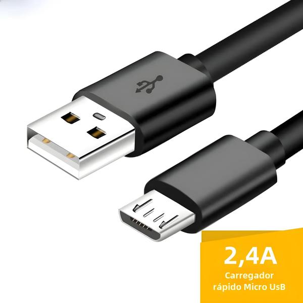 Imagem de Cabo Micro USB de Alta Velocidade para Samsung, LG e Motorola