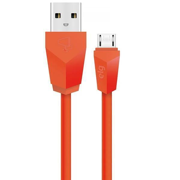 Imagem de Cabo Micro USB Elg M510LR 1 Metro - Laranja