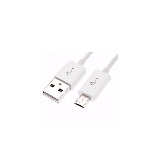 Cabo Micro USB Samsung Galaxy J5 SM-J500M/DS Branco Imagem de Cabo Micro USB Samsung Galaxy J5 SM-J500M/DS Branco