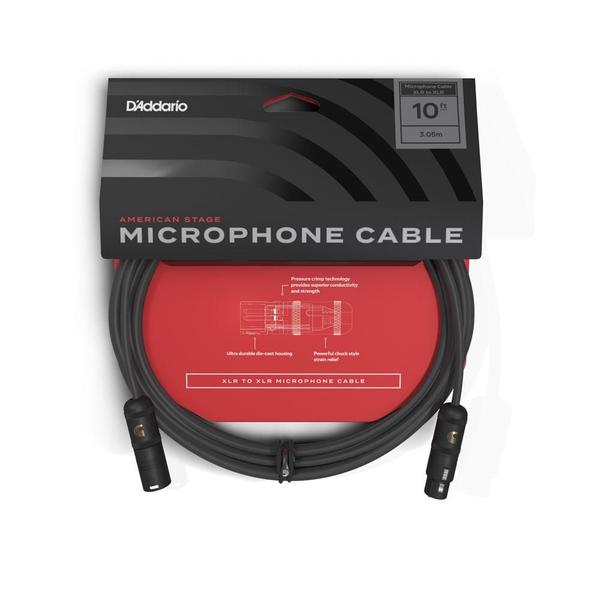 Imagem de Cabo Microfone 3,05m D Addario American Stage PW-AMSM-10 F035