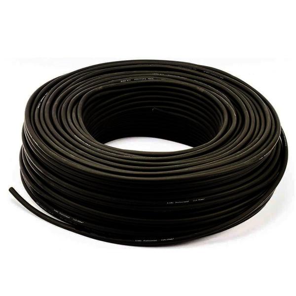 Imagem de Cabo Microfone Linha Profissional 2X0,30Mm, Preto, 50M