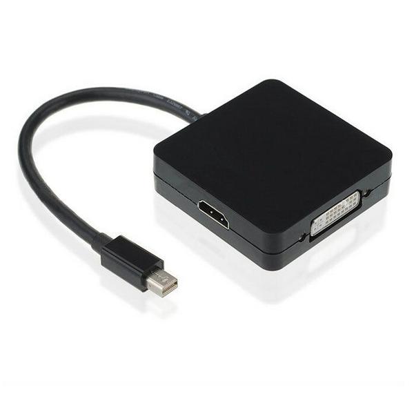 Imagem de Cabo Mini display port thunderbol hdmi/dvi/vga 3x1