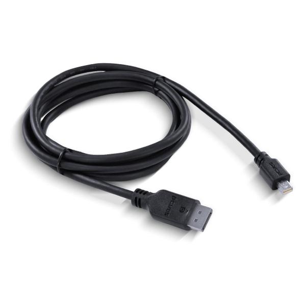 Imagem de Cabo Mini Displayport Macho Para Displayport Macho V.1.2 28awg Puro Cobre 2 Metros - Pmddpm-2