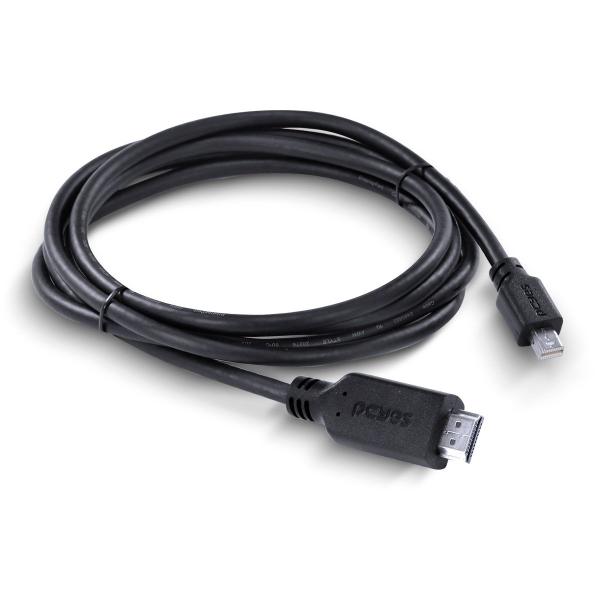 Imagem de Cabo Mini Displayport Macho para HDMI 2.0 Macho 2 Metros - PMDPH-2