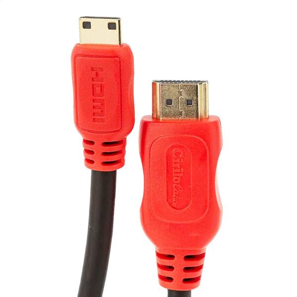 Imagem de Cabo Mini HDMI para HDMI 2.0 - 19 Pinos, 4K - 3 Metros