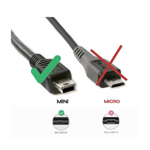 Imagem de Cabo mini usb v3 para usb-A macho 150cm