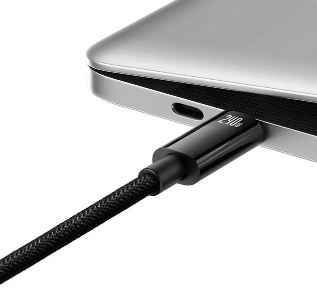 Imagem de Cabo Nylon Trançado USB-C Tipo C 240W Turbo 1 Metro A'Gold CB-53