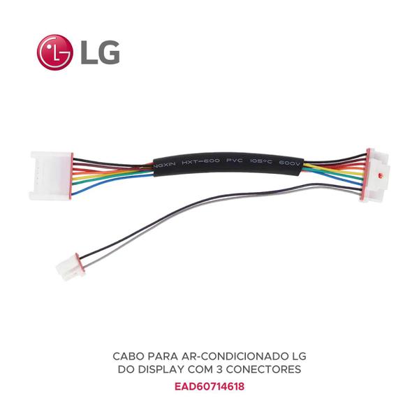 Imagem de Cabo Original do Display LG botão 3 Conectores ead60714618