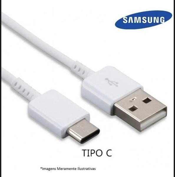 Imagem de Cabo Original Samsung Usb - C Branco 80cm