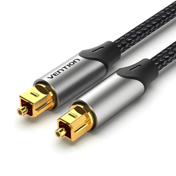 Imagem de Cabo Ótico Digital Toslink Vention (1m/2m) - SPDIF para Amplificadores e Blu-ray