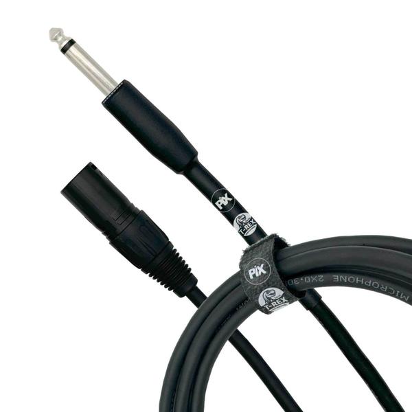 Imagem de Cabo P10 Mono Para Xlr Macho 2 Metros Profissional