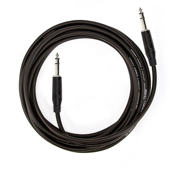 Imagem de Cabo P10 Para P10 Estereo Amphenol Black - 2 Metros