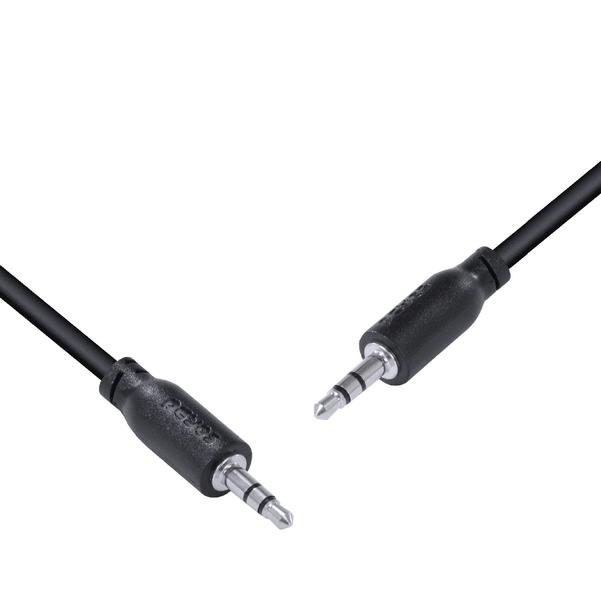 Imagem de Cabo P2 3.5mm Macho Para P2 3.5mm Macho 28awg Puro Cobre 2 Metros - P35m-2