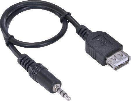 Imagem de Cabo P2 3 Vias X Usb Fêmea 30 Cm Ps2usbf-30