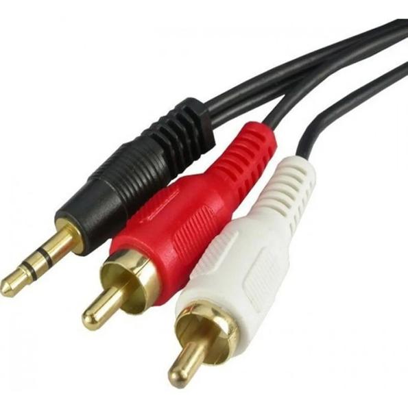 Imagem de Cabo P2st x 2rca 5M Mod. XC-P2-2RCA-5M - X-Cell