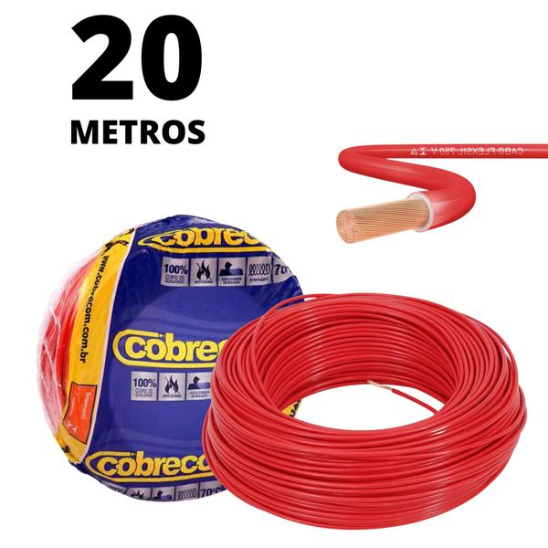 Imagem de Cabo Para Duchas E Torneiras Eletricas De 6,0mm 20 Metros 