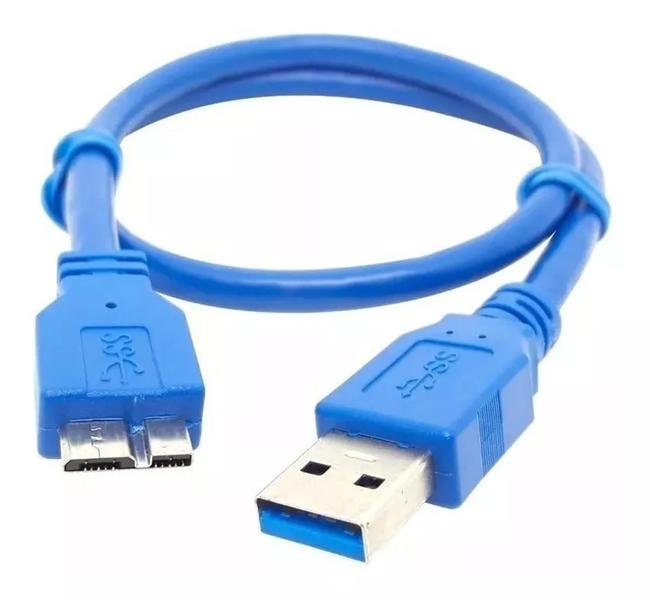 Imagem de Cabo Para Hd Externo Usb 3.0 Rápido -30cm