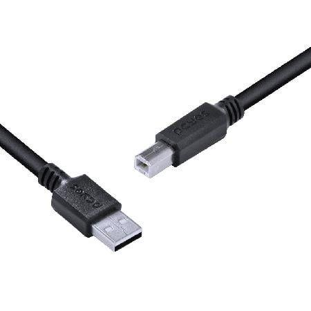 Imagem de Cabo Para Impressora Usb A 2.0 Macho Para Usb B 2.0 Macho 28awg Puro Cobre 3 Metros - Puabm2-3