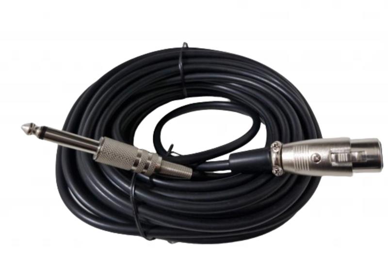 Imagem de Cabo Para Microfone Profissional 10 Metros Xlr Para P10