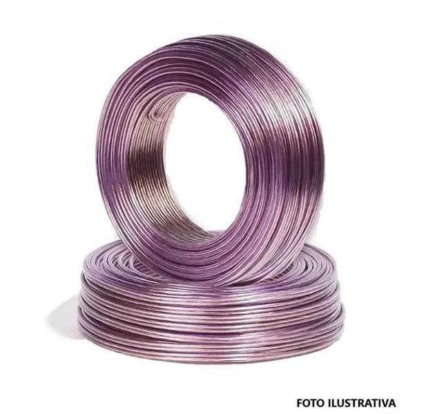Cabo paralelo polarizado bicolor Cristal 2x0,75MM 100 metros - Cabo mix Imagem de Cabo paralelo polarizado bicolor Cristal 2x0,75MM 100 metros