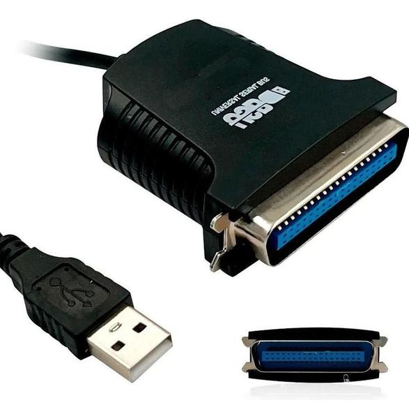 Imagem de Cabo Paralelo Usb Para Impressora 36 Pinos Lx300 Lx 300