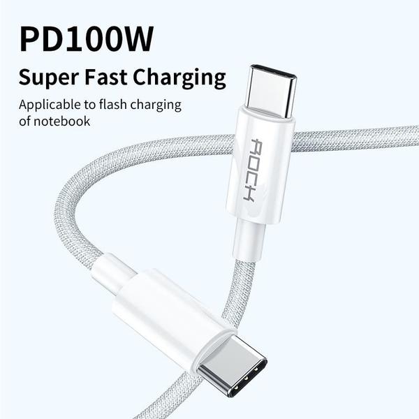 Imagem de Cabo PD USB-C to C 100W - R6 da ROCK