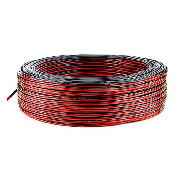 Cabo Polarizado para Áudio 2x0,75 - Vermelho 20 Metros - Tiaflex Imagem de Cabo Polarizado para Áudio 2x0,75 - Vermelho 20 Metros