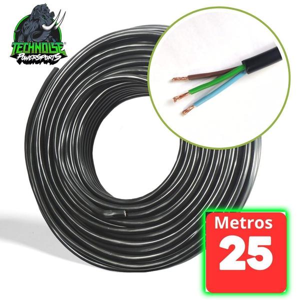 Imagem de Cabo Pp 3 Vias 1,5Mm 3X1,5Mm Flexível Rolo 25Mts 100%Cobre