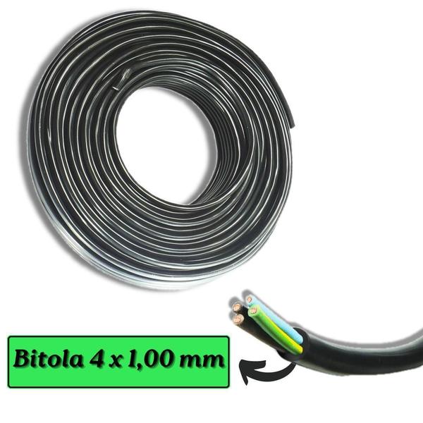 Cabo Pp 4 Vias 1Mm Ligação Elétrica Reboque 25Mts 100%Cobre - Technoise Imagem de Cabo Pp 4 Vias 1Mm Ligação Elétrica Reboque 25Mts 100%Cobre